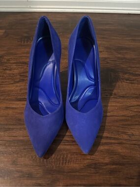 Gianni Bini Royal Blue Pointed-Toe Pumps